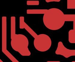 KiCAD v7.0.10: Brak wypełnienia obramówek przelotek na PCB.