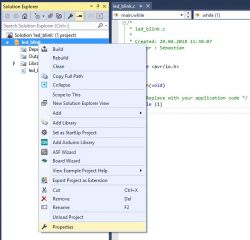WinAVR toolchain, makefile, programator i symulacja w Atmel Studio 7 [Poradnik]