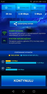 Problem z prędkością internetu LTE od T-Mobile, router B525