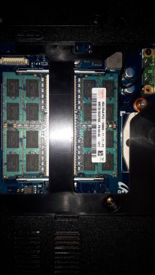 Upgrade Samsunga R540 - wymiana procesora i pamięci RAM