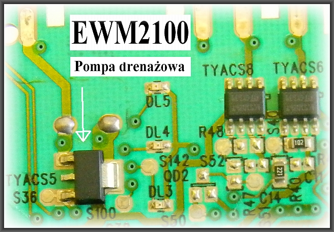 Pralka Electrolux EWF 1047 W - Uszkodzony moduł