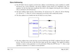 HT16K33 alphanumeric LED display module 14 segments 4 characters - protocol, Ard