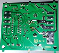 WC kompakt Star 30 - schemat płytki sterującej po przepięciu 400V