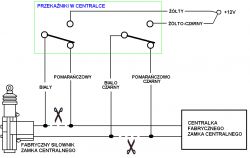 Corvette C4 - instalacja sterownika do centralnego zamka