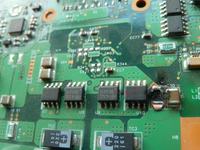 Acer 3620 - Spalona część. Dioda ? Brak podświetlenia matrycy.