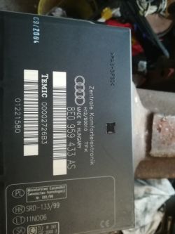 Audi B7 1.6 - Zalany moduł konfortu naprawa , wymiana ?