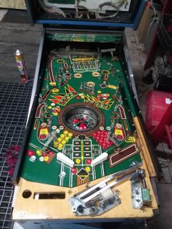 Monte Carlo Gottlieb - Remont Flippera Monte Carlo Gottlieb