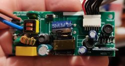 Nedis SmartLife LED Floodlight PCB Nedis SmartLife LED floodlight PCB with electronic components.