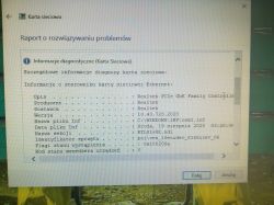 Bluescreen z info "kmode exception not handled"