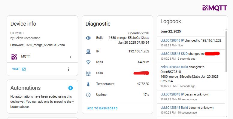 Hi-Link HLK-B30 Development Board with C-Chip CC8000 and OpenBK7231U Firmware Hi-Link HLK-B30 Development Board with C-Chip CC8000 and OpenBK7231U Firmware