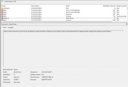 Zrzut ekranu dziennika zdarzeń systemowych pokazujący krytyczny błąd Kernel-Power.