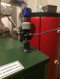 Air draft regulator for SAS furnace Damaged Afriso FR1 once again