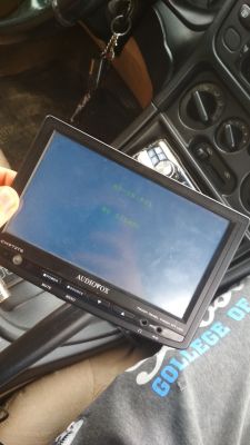 Audiovox LCM972TS - Wyświetlenie ekranu androida przez AV-IN