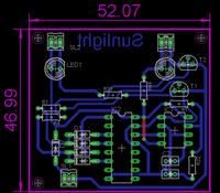Czy mógłby mi ktoś pomóc z zaprojektowaniem płytki PCB koguta policyjnego?