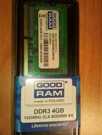 Czy kość RAM GoodRam będzie zgodna z Dell Inspiron N5050?