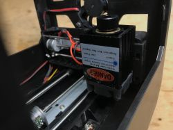 Grawerka, ploter laserowy 3000mA INSMA IN$MA 80x80mm USB - testy, galeria