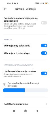 Realme 9PRO 5G: Aplikacja do diody powiadomień i wzmocnienie wibracji w telefonie
