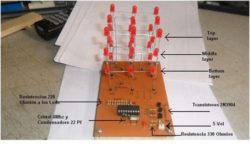 Led cube 3x3x3 jak to zrobic??