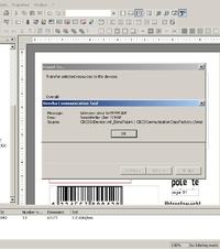 Bizerba GV - podczas wysyłania etykiety BLD wyskakuje błąd połączenia