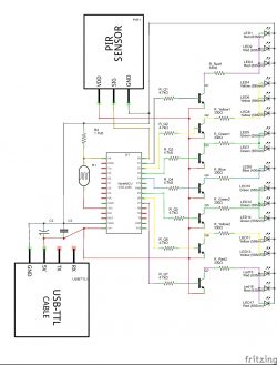 Diody LED sterowane przez wifi + czujnik światła i ruchu - NodeMCU + ESP8266 Diody LED sterowane przez wifi + czujnik światła i ruchu - NodeMCU + ESP8266