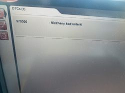 Pomoc w odczytaniu kodów usterek DtC-mercedes w168
