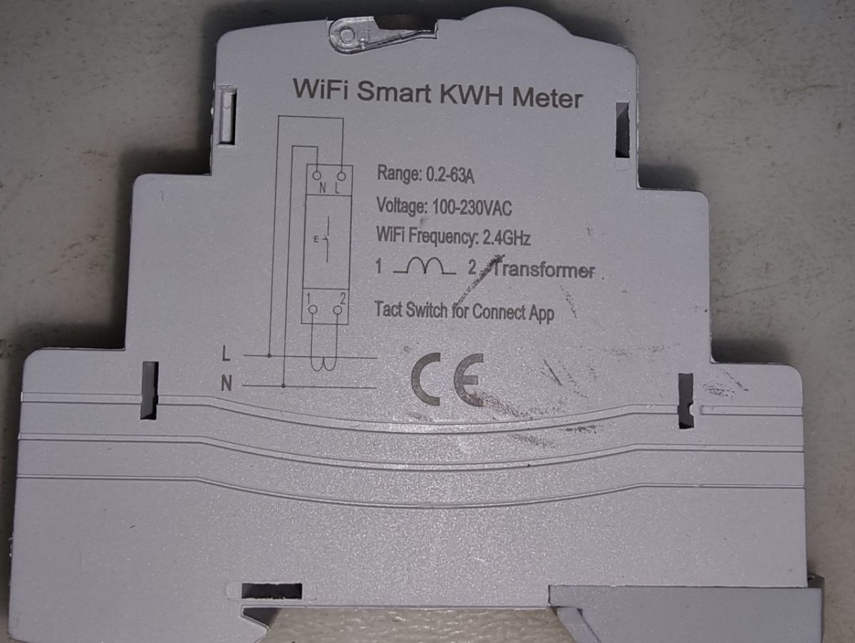 Decoding EARU ATMS1603 Energy Meter (BK7231T / WB3S) with 