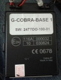 Schemat podłączeń alarmu Cobra G BASE i sterownika 1.8 Toyota Avensis 2017