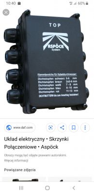 Jak nazywa się i do czego służy czarna skrzyneczka obok modulatora ABS w naczepie Schmitz?