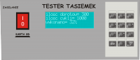Tester taśm przewodzących + miernik niskich rezystancji. Tester taśm przewodzących + miernik niskich rezystancji.