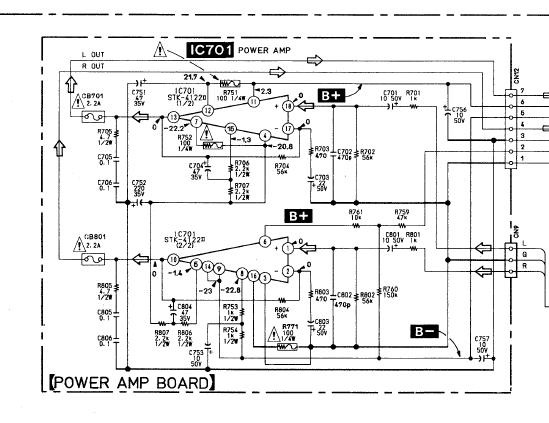 STK4122II - Jak podłączyć układ STK4122II - elektroda.pl