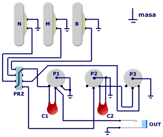 Układy PRZETWORNIKÓW w elekt. gitary.