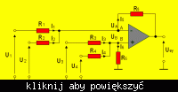 Sumowanie napiec za pomoca wzmacniacza operacyjnego