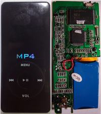 MP4 Digital Audio Player wyrwane gniazdo usb