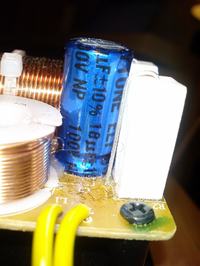 Modyfikacja zwrotnicy do głośników Tannoy F1.