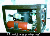 Kompresor (lodówkowy) do pompowania. Kompresor (lodówkowy) do pompowania.