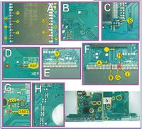 Sony SCPH-90004 pcb GH-071-42 schemat pod chipa modbo760