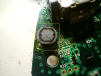 Xbox 360 pad- problem z cewką ?