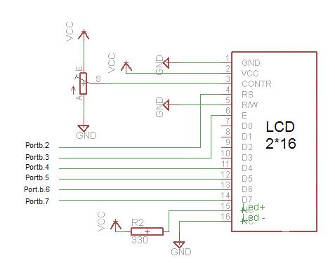 ATMEGA 8. Brak wyświetlania LCD