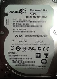 Seagate Momentus Thin - Komputer nie widzi dysku podłączonego przez adapter USB. Seagate Momentus Thin - Komputer nie widzi dysku podłączonego przez adapter USB.
