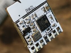 BW2L Module with BL602L20 Chip Close-up of BW2L module with BL602L20 chip.