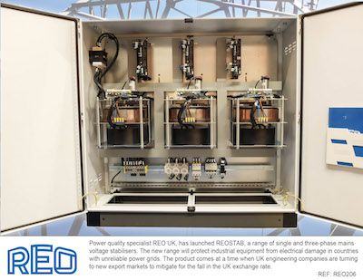 Reostab - nowy jedno- i trójfazowy stabilizator napięcia sieciowego