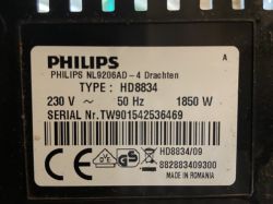 Ekspres Philips Seaco HD8834 - błąd po wymianie młynka