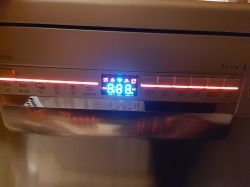 Bosch SMS2HVI72E - zmywarka i ciągle świecą się diody