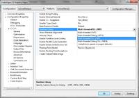 C++/VS2012 - Multi-threaded (/MT) - Nie można odnaleźć określonego pliku.
