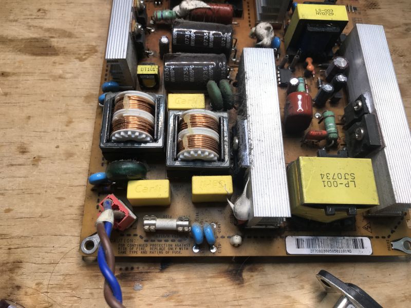 The inside of an old LG 32LC41 - what can be recovered from the inside? Atmega and transistors The inside of an old LG 32LC41 - what can be recovered from the inside? Atmega and transistors