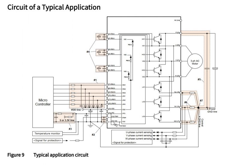 Pomiar prądu w falowniku własnej konstrukcji: układ wzmacniacza różnicowego, INA114, AD620, LM358