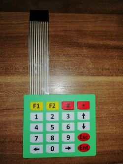 Instrukcja obsługi klawiatury membranowej 4x5 do Arduino Uno