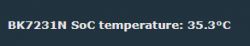 BK7231N SoC temperature reading shows 35.3°C.