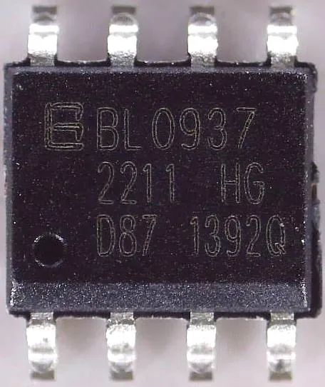 BL0937 integrated circuit with eight pins