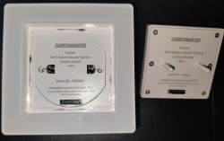 Back of Currysmarter WiFi Roller Shutter Switch Back of Currysmarter WiFi roller shutter switch with models W01 and T01